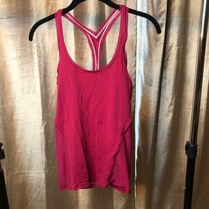Lulu lemon magenta tank top